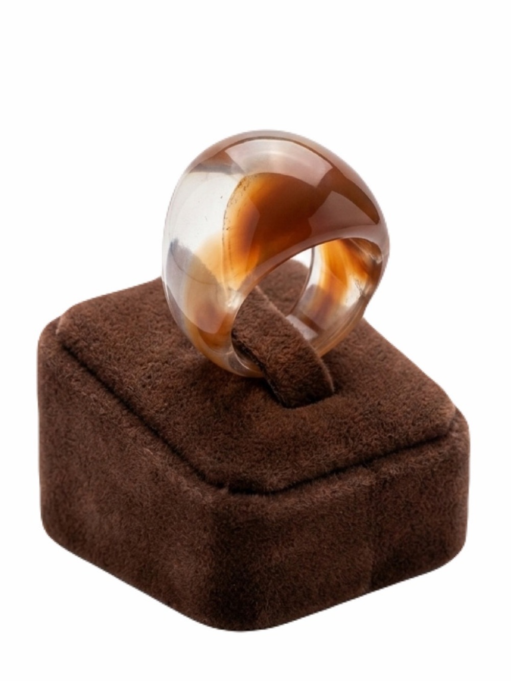 Vintage Walnut Jasper Woman’s Bohemian Handmade Maximalist Gemstone Ring